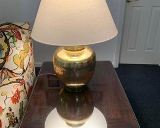 End Table and Lamp