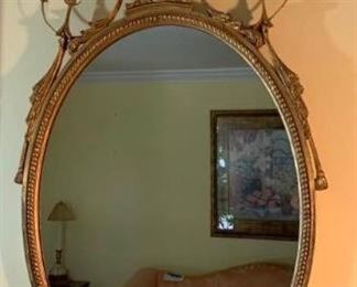 Italian Mirror Gold Gilt