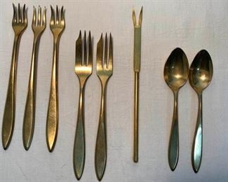 RARE Antique Dirilyte Dirigold Flatware