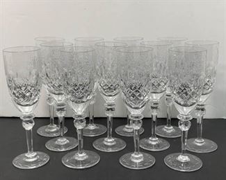 Rogaska Gallia Champagne Flutes