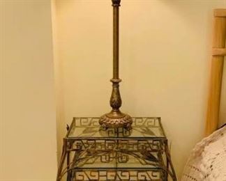 Tables and Lamp