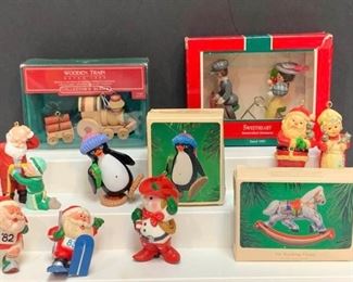 Vintage Hallmark Christmas Ornaments