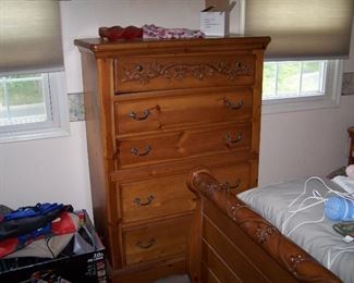 TALL CHEST--PART OF BEDROOM SUITE