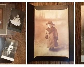 Vintage cabinet cards and photos (5) $5 all