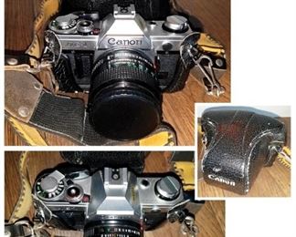 Canon AE-1 with case $50