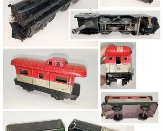 Vintage Marx tin New York Central train toy (4pc) $50. Now $25 all