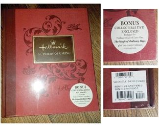 Hallmark A Century of Caring. Book and DVD. Brand new, never opened. $10. Now $5