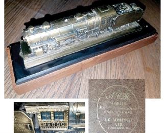 Vintage A.C. Rehberger Ltd. metal train engine  $8. Now $4