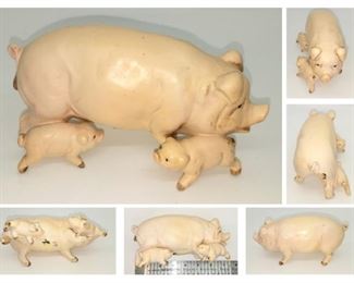 7.5" pig figurine $8