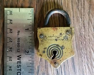 Antique padlock - no key $10. Now $5