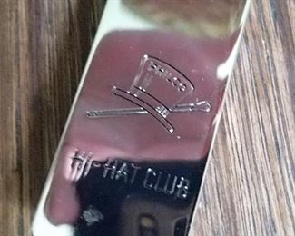 Vintage Philco Hi-Hat Club money clip $5