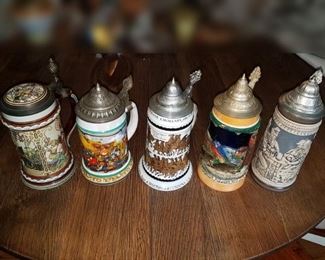 Vintage beer steins. See next photos for more info on each...