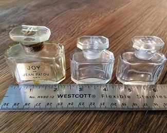 Vintage Joy De Jean Patau Empty perfume bottles 3/$20. Now 3/$10