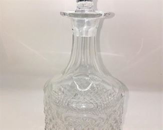 Leaded crystal decanter $20. Now $10