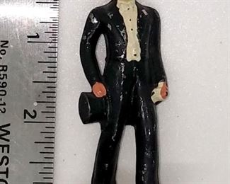 Vintage Barclay lead toy groom figure $8. Now $4