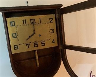 Antique German Kienzle wall clock