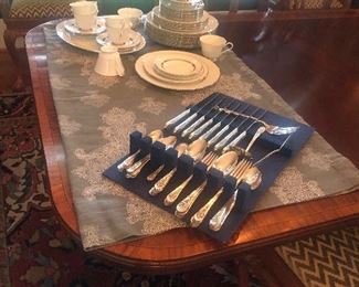 Silver plate flatware by Rogers 