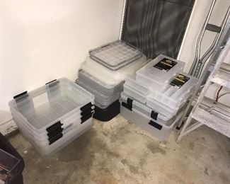 New storage boxes