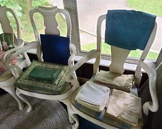 White Arm Chairs