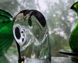 Orrefors Art Glass Elephant 