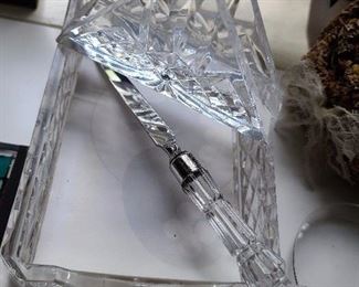 Waterford Crystal Desk Set 