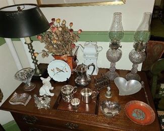 Antique Whaling Ship Oil Lamps (Late 1800s)