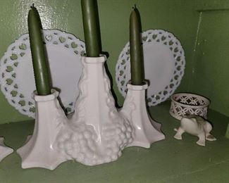 Assorted White China & Milk Glass (Some Sold, Most Available)