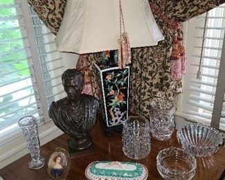 Cast Iron Bust Statue