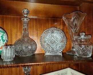 Assorted Decorative Arts W/ Waterford, Etc. 