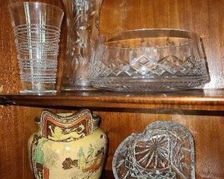 Assorted Decorative Arts W/ Waterford, Etc. 