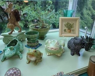 Assorted Frog Planters