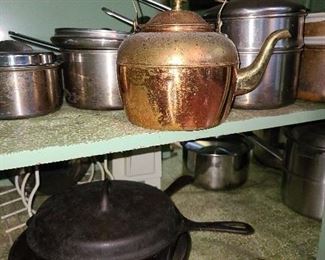 Copper Pot (Cast Iron Sold)