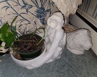 Assorted Figural Planters 