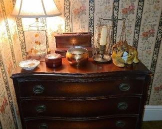 Assorted Decorative Arts (Dresser Sold)