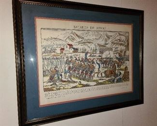 Framed Napoleon Artwork