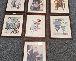 Norman Rockwell Framed Wall Hangings