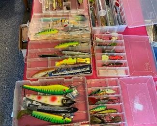 Lots of lures!