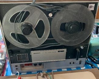 #53 Sony TC355 stereo tape recorder $80.00
