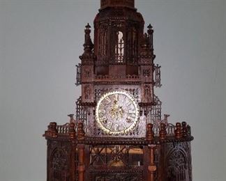 Tramp Art clock