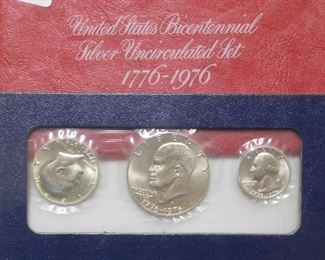 1976 Bicentennial Silver Uncirculated Set
