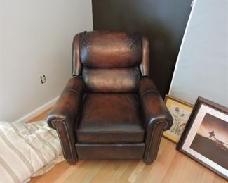 Recliner- faux leather