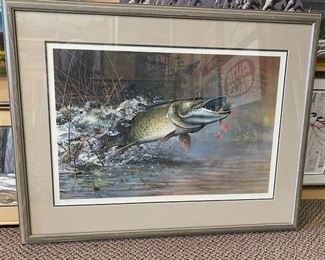 Framed print by Scott Zoellick. approx. 34 x 27 inches. NOW $
