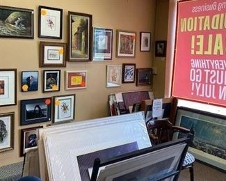 The Showrooms at Landmarks Gallery have many more incredible mark-downs on fine art and frames! 