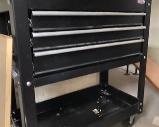 Rolling Tool Cabinet with three drawers. $50