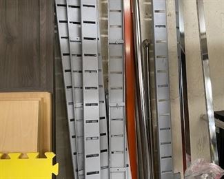 Mountable Grid Wall for Displays. Shelving with attachments. Package Deal - talk to me!