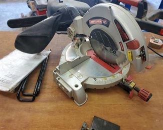 Craftsman Dual View Laser Trac Compound Miter Saw. Tested and Working