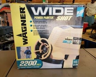 Wagner Wide Power Painter Shot Plus 2200 P.S.I