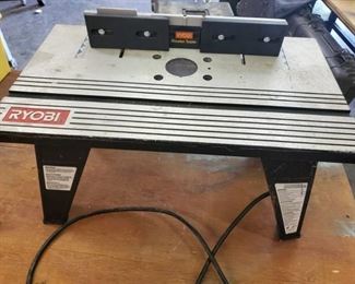 RYOBI Router Table. with Power Supply. Tested and Working