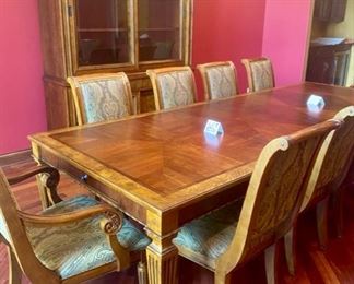 Lot 1501 Asking $4,250.00 Ethan Allen Townhouse Dining Table