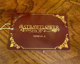 Lot 1502 $425.00. Purchased from Strawflower Shop Geneva